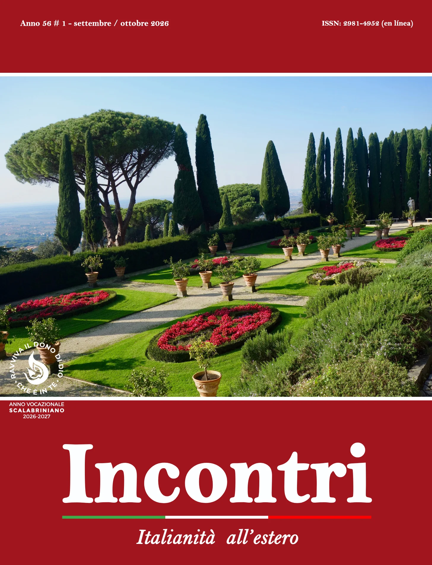 Settembre/Ottobre 2026